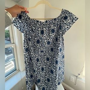 Vineyard vines off the shoulder dress